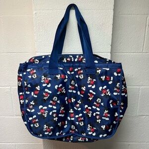 Disney Blue Fabric with Label